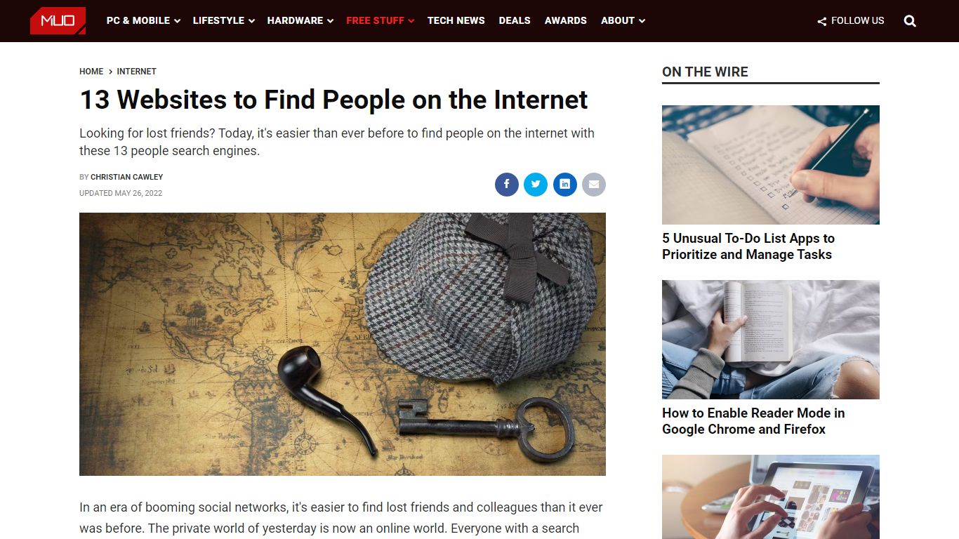 13 Websites to Find People on the Internet - MUO